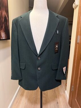 Quiet Luxury Camel Hair Blazer Old Money Style 44S NWT